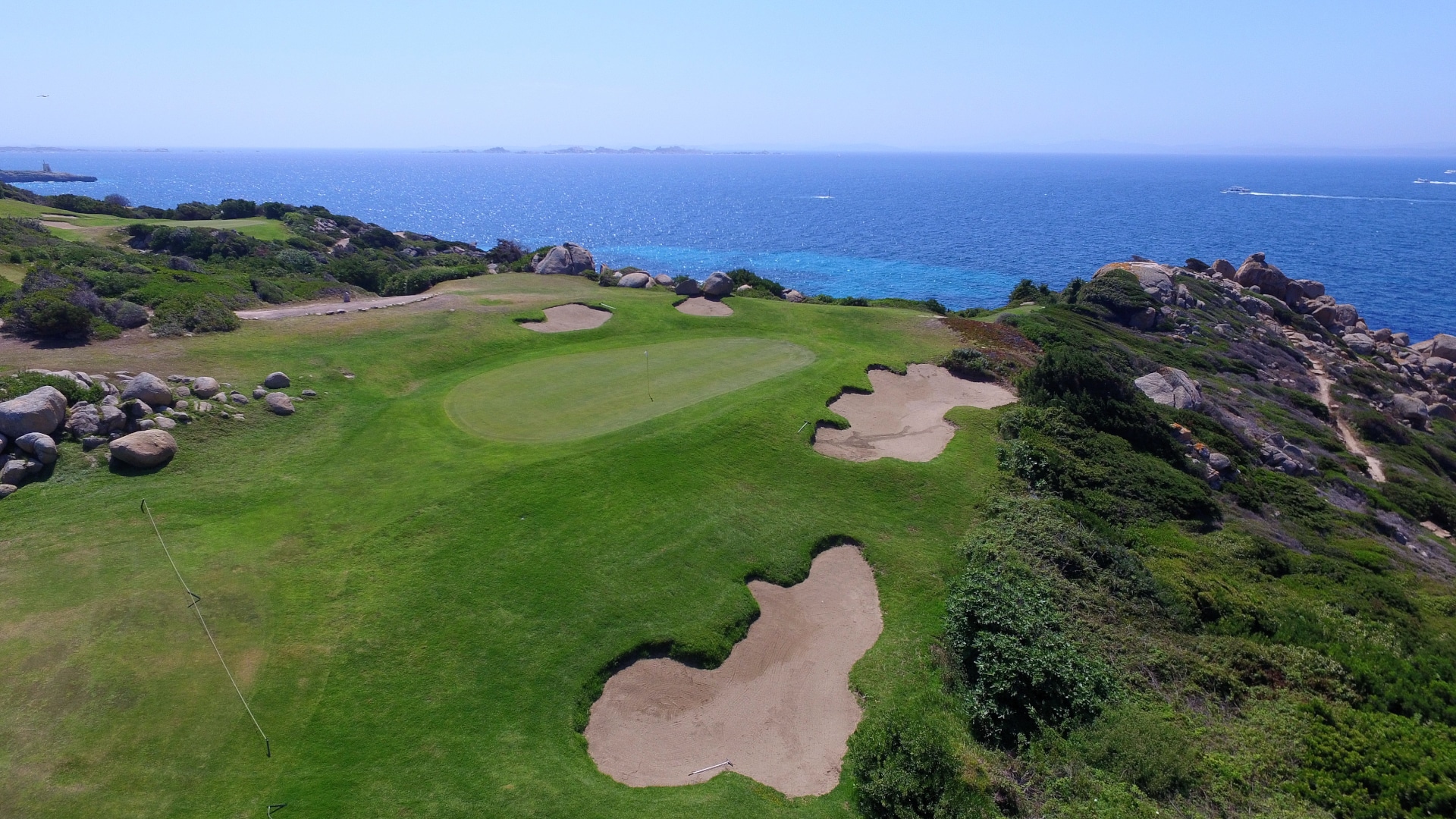 G.I.G.A. Golf Club in Grosseto-Prugna, Corsica, France