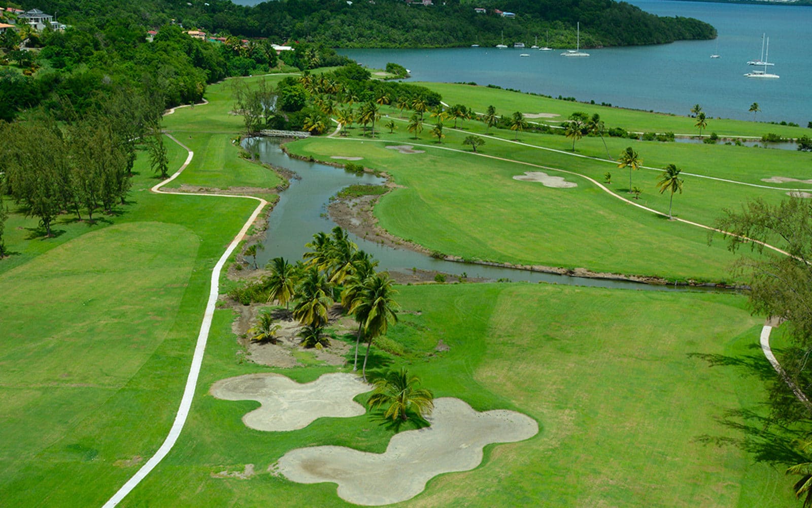 Martinique, golf course