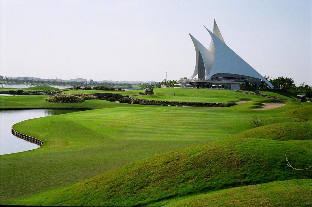 clubhouse terrace dubai creek golf and yacht club