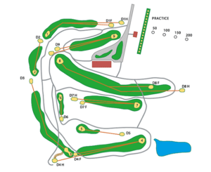 Course layout