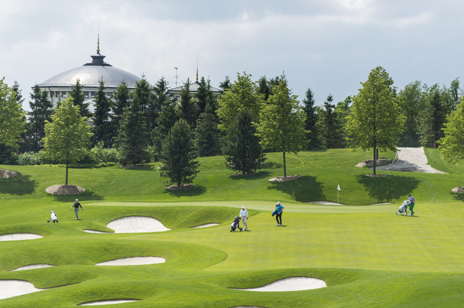Skolovo Golf Club, Golf course near Moscow in Russia
