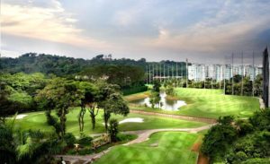 Keppel Club golf course in Singapore