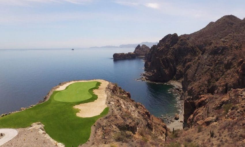 Danzante Bay golf club, golf Mexico