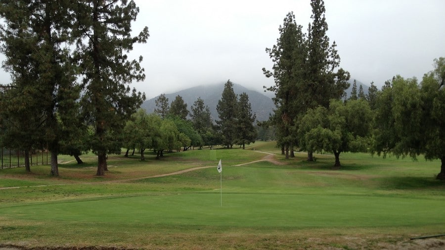 Eaton Canyon Golf Course, golf in California