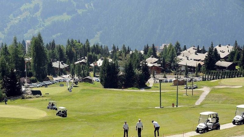 Verbier golf club