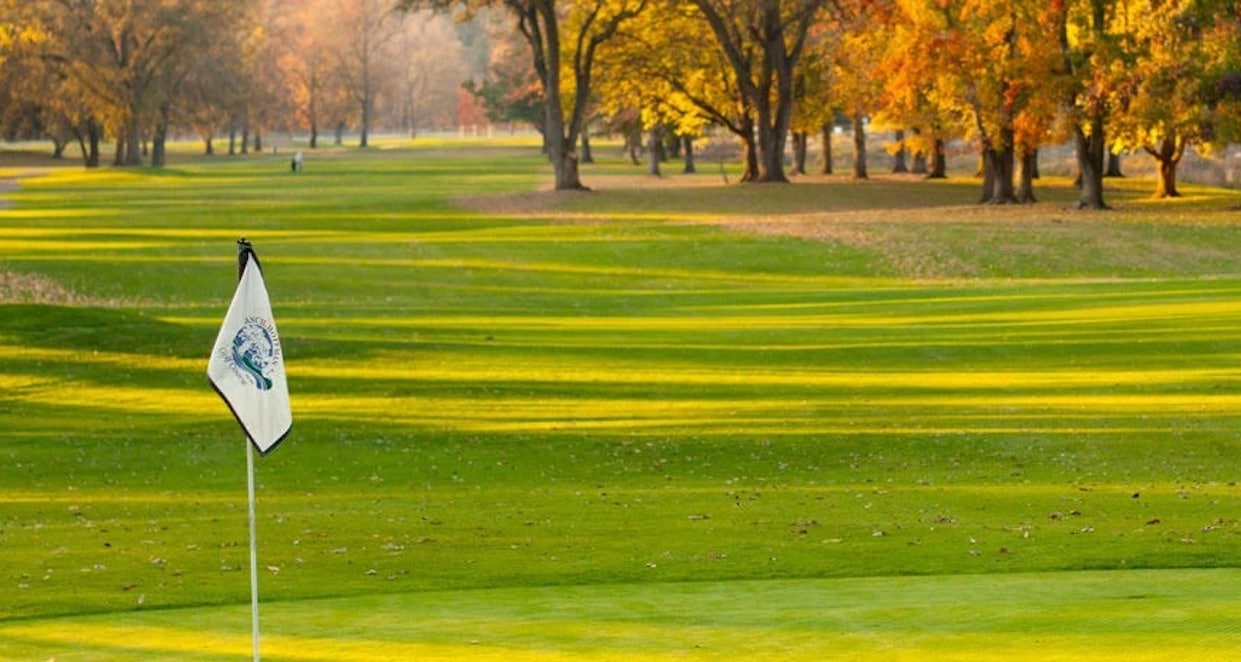 Ancil Hoffman Golf Course in Carmichael, California, USA