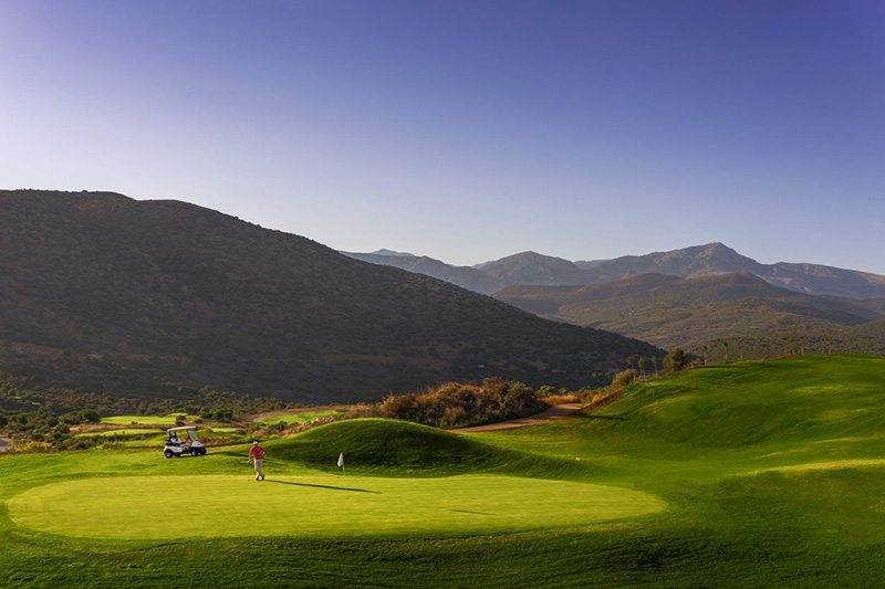 The Crete golf club, golf in greece