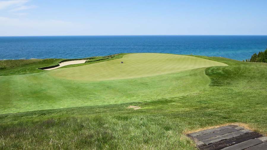 Arcadia Bluffs Golf Club, golf in michigan