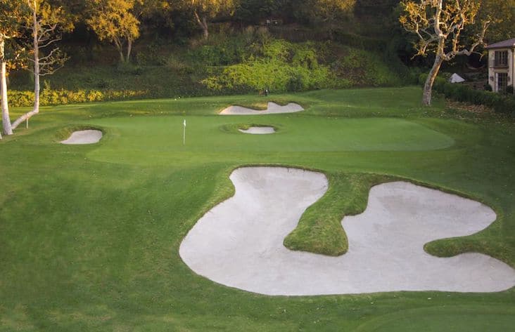 Riviera country club, golf in california