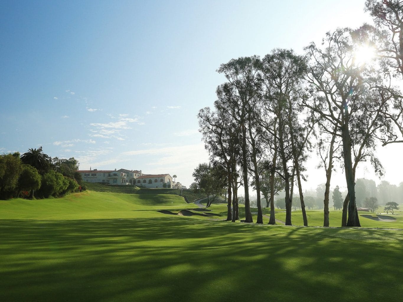 Riviera Country Club, Pacific Palisades 18 hole golf in California