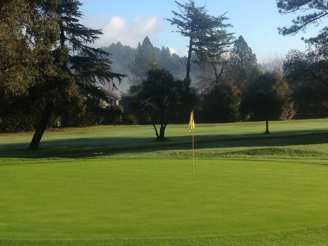 Valley gardens golf course , golf in california