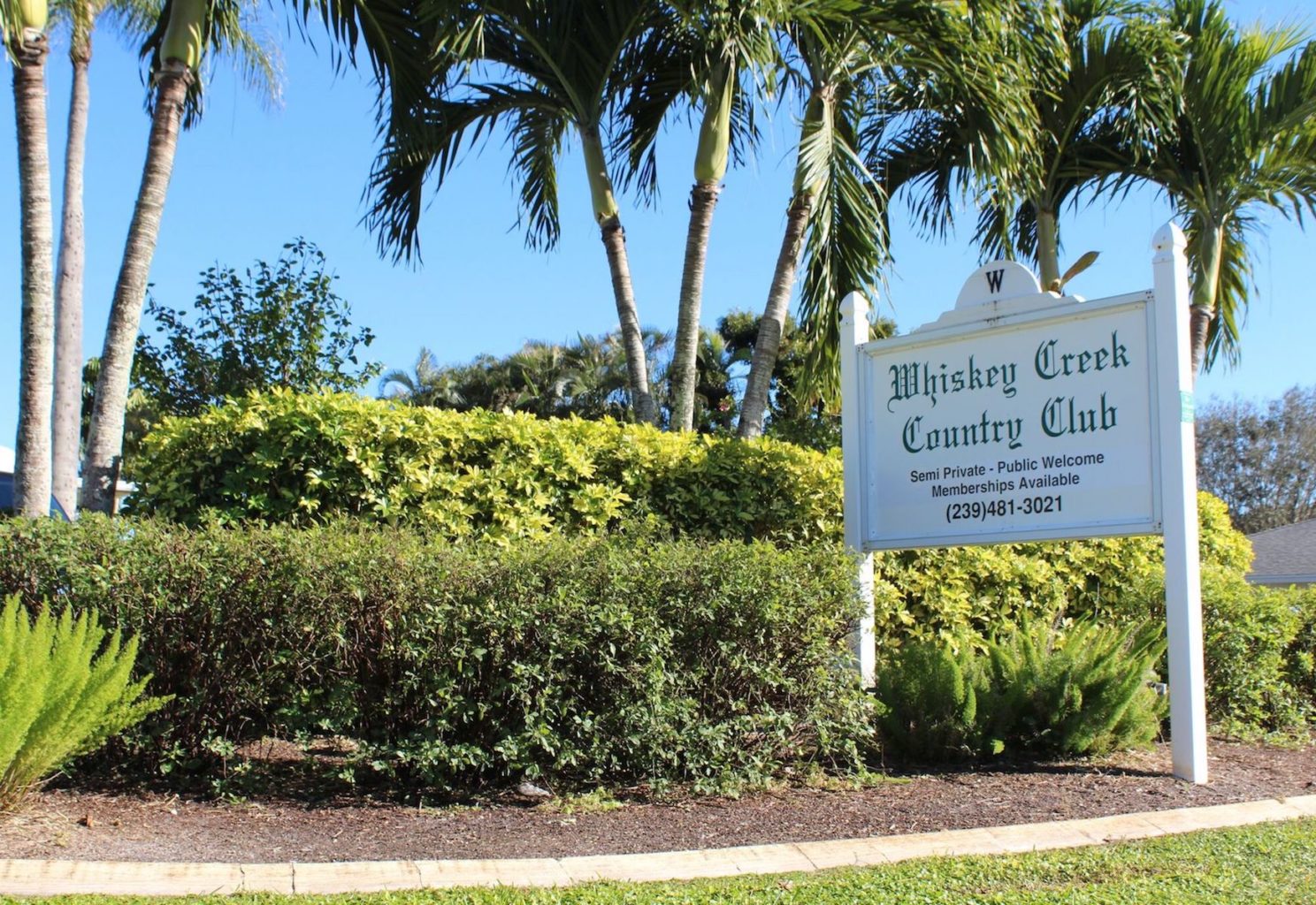 Whiskey Creek Country Club, golf in florida