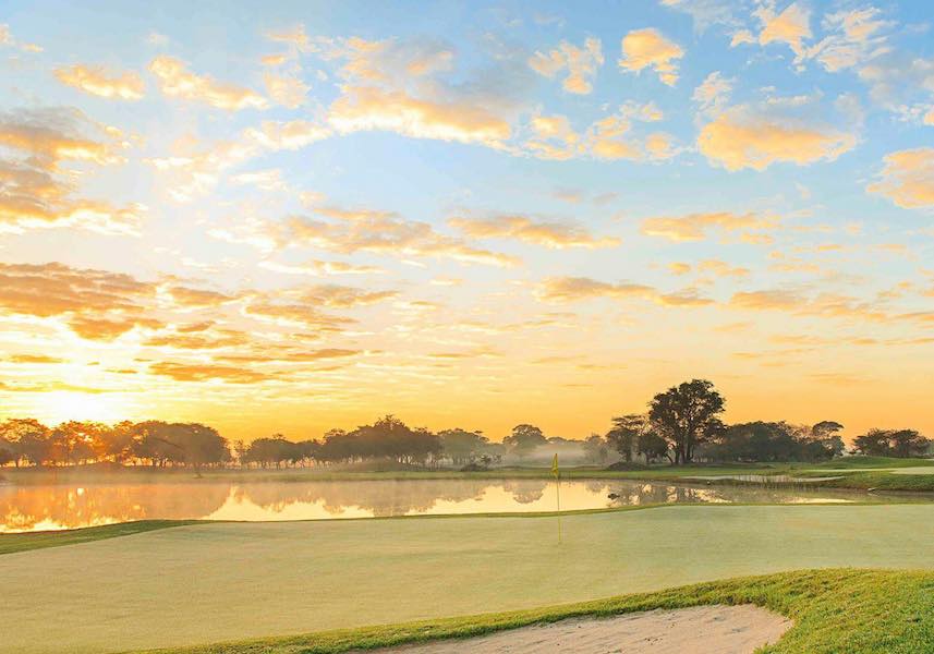 Bonanza golf course , golf in zambia