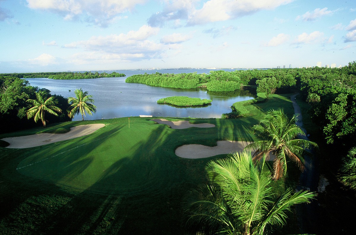 crandon golf at key biscayne, golf in florida