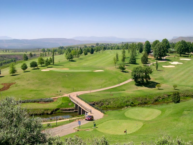 Champagne Sports Resort, golf in south africa