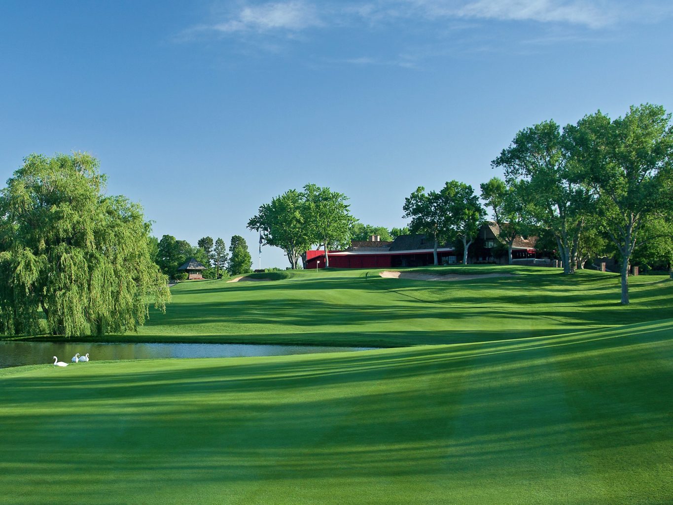 Cherry Hills Country Club hole 18th