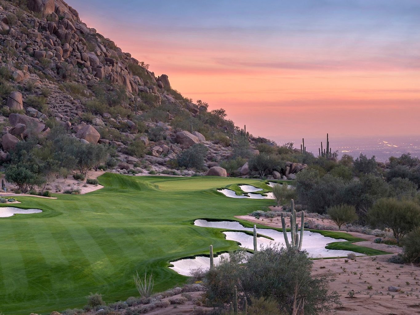 Hole 5th Estancia Club -  Arizona