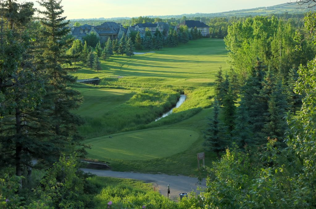 Elbow Springs Golf Club, Elbow course Hole 8th